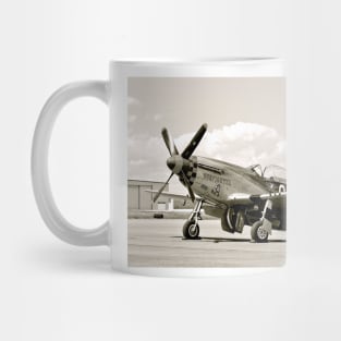 P-51 Classic Mustang WW2 Fighter Plane Mug